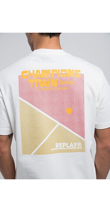 モンテカルロカントリークラブコレクションプリントTシャツ 詳細画像